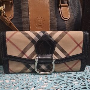 Burberry Stirrup Long Wallet